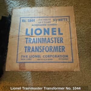 Lionel-Trainmaster-Transformer-No-1