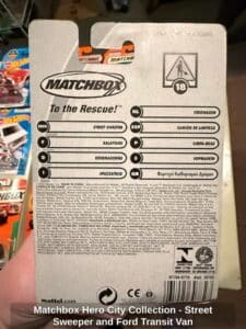 Matchbox-Hero-City-Collection-Street-Sweeper-and-Ford-Transit-Van-second-image-1