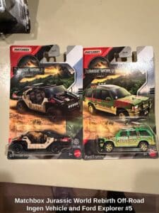 Matchbox-Jurassic-World-Rebirth-Off-Road-Ingen-Vehicle-and-Ford-Explorer-1-1