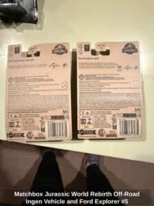 Matchbox-Jurassic-World-Rebirth-Off-Road-Ingen-Vehicle-and-Ford-Explorer-second-image-1