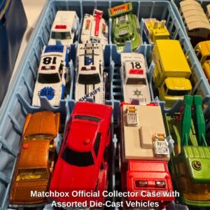 Matchbox-Official-Collector-Case-with-Assorted-Die-Cast-Vehicles-second-image-1