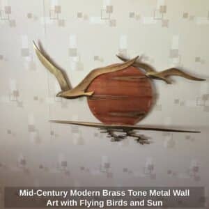 Mid-Century-Modern-Brass-Tone-Metal-Wall-Art-with-Flying-Birds-and-Sun-1