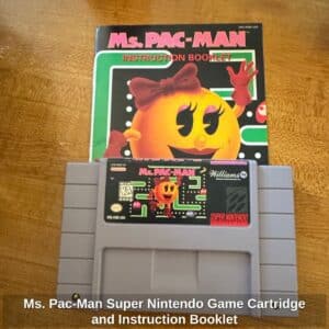 Ms.-Pac-Man-Super-Nintendo-Game-Cartridge-and-Instruction-Booklet-1