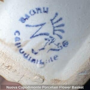 Nuova-Capodimonte-Porcelain-Flower-Basket-second-image-1