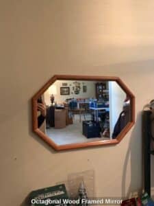 Octagonal-Wood-Framed-Mirror