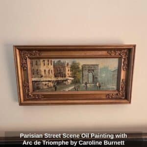 Parisian-Street-Scene-Oil-Painting-with-Arc-de-Triomphe-by-Caroline-Burnett-1