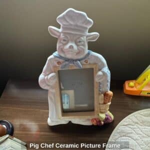 Pig-Chef-Ceramic-Picture-Frame