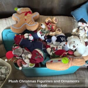 Plush-Christmas-Figurines-and-Ornaments-Lot-1