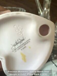 Precious-Moments-Youre-Worth-Your-Weight-in-Gold-Piggy-Bank-E-second-image-1