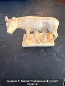 Sculptor-A.-Santini-Romulus-and-Remus-Figurine-1