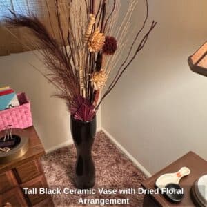Tall-Black-Ceramic-Vase-with-Dried-Floral-Arrangement-1