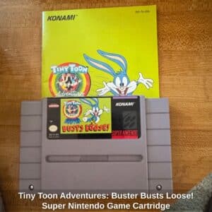 Tiny-Toon-Adventures-Buster-Busts-Loose-Super-Nintendo-Game-Cartridge-1