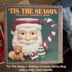 Tis-The-Season-Holiday-Ceramic-Santa-Mug-with-Candy-Cane-Handle-1