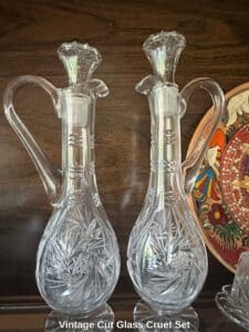 Vintage-Cut-Glass-Cruet-Set-1