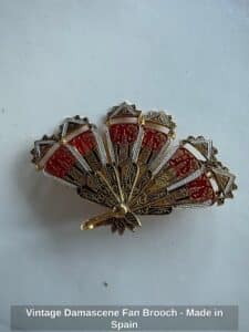 Vintage-Damascene-Fan-Brooch-Made-in-Spain