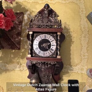 Vintage-Dutch-Zaanse-Wall-Clock-with-Atlas-Figure-1