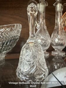 Vintage-Hofbauer-Crystal-Bell-with-Bird-Motif-1