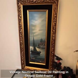 Vintage-Nautical-Sailboat-Oil-Painting-in-Ornate-Gold-Frame-1