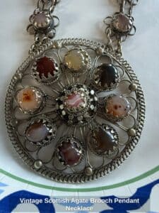 Vintage-Scottish-Agate-Brooch-Pendant-Necklace-second-image