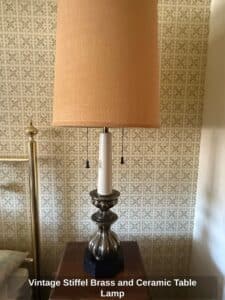 Vintage-Stiffel-Brass-and-Ceramic-Table-Lamp-1