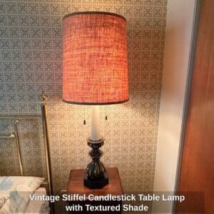 Vintage-Stiffel-Candlestick-Table-Lamp-with-Textured-Shade-1