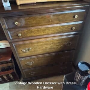 Vintage-Wooden-Dresser-with-Brass-Hardware-1