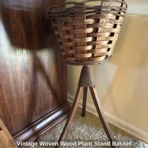 Vintage-Woven-Wood-Plant-Stand-Basket-1