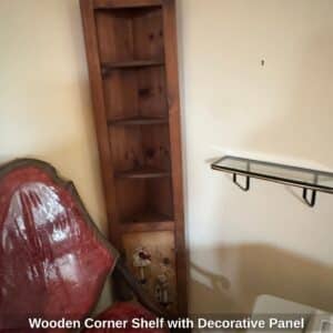 Wooden-Corner-Shelf-with-Decorative-Panel