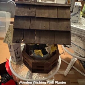 Wooden-Wishing-Well-Planter-2-1