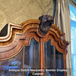Antique-Dutch-Marquetry-Bombe-Display-Cabinet-second-image-2
