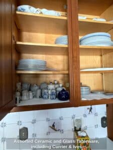 Assorted-Ceramic-and-Glass-Tableware-including-Currier-Ives-third-image