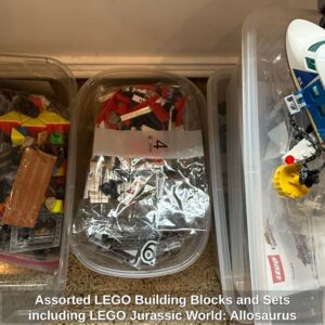 Assorted-LEGO-Building-Blocks-and-Sets-including-LEGO-Jurassic-World-Allosaurus-Baby-Dinosaur-Rescue-second-image