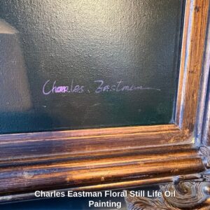Charles-Eastman-Floral-Still-Life-Oil-Painting-second-image-2