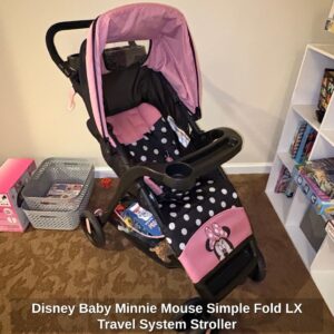 Disney-Baby-Minnie-Mouse-Simple-Fold-LX-Travel-System-Stroller