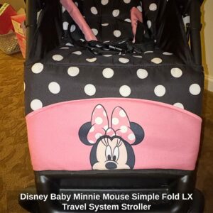 Disney-Baby-Minnie-Mouse-Simple-Fold-LX-Travel-System-Stroller-fourth-image