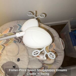 Fisher-Price-Sweet-Snugapuppy-Dreams-Cradle-n-Swing-second-image