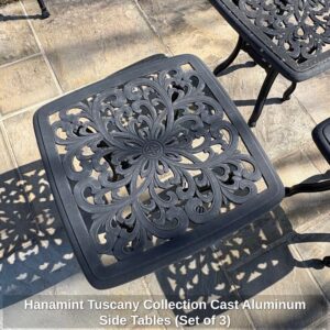 Hanamint-Tuscany-Collection-Cast-Aluminum-Side-Tables-Set-of-second-image