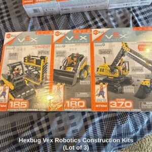 Hexbug-Vex-Robotics-Construction-Kits-Lot-of-