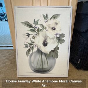 House-Fenway-White-Anemone-Floral-Canvas-Art