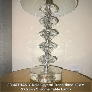 JONATHAN-Y-Nala-Crystal-Transitional-Glam-.-in-Chrome-Table-Lamp-second-image