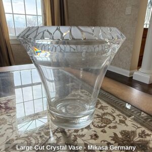 Large-Cut-Crystal-Vase-Mikasa-Germany