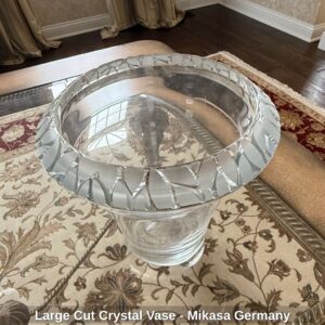 Large-Cut-Crystal-Vase-Mikasa-Germany-second-image