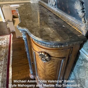Michael-Amini-Villa-Valencia-Italian-Style-Mahogany-and-Marble-Top-Sideboard-Credenza-second-image