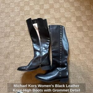 Michael-Kors-Womens-Black-Leather-Knee-High-Boots-with-Grommet-Detail