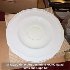 Mikasa-Ultima-Antique-White-HK-Salad-Plates-and-Cups-Set