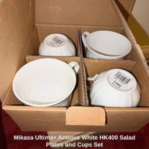 Mikasa-Ultima-Antique-White-HK-Salad-Plates-and-Cups-Set-third-image