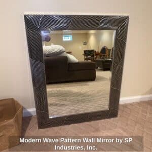 Modern-Wave-Pattern-Wall-Mirror-by-SP-Industries-Inc