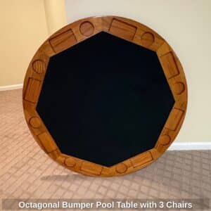 Octagonal-Bumper-Pool-Table-with-Chairs-fifth-image