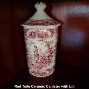 Red-Toile-Ceramic-Canister-with-Lid