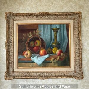 Still-Life-with-Apples-and-Vase